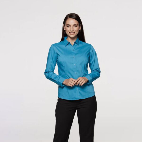 Womens Mosman Long Sleeve Shirt Thumbnail