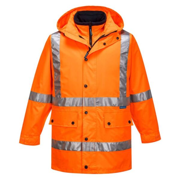 Max Hi-Vis X Back 4-in-1 Jacket Thumbnail